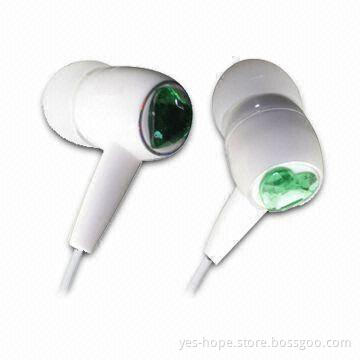 Wired Earphones with Digital Stereo Sound and 20Hz to 20kHz Frequency Range